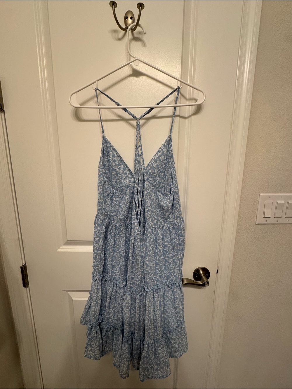 New In Blue Women’s Ruffle Dress - Picture 5 of 11